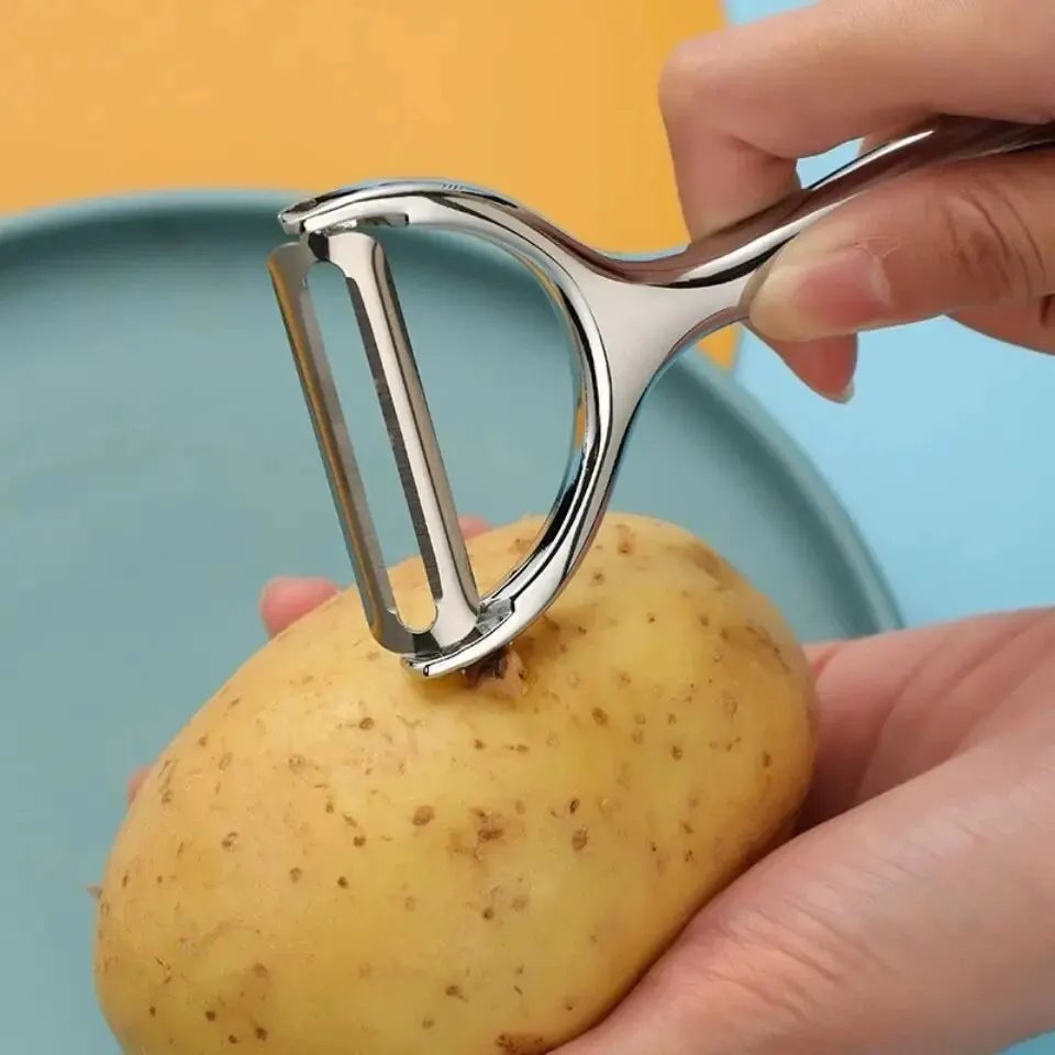 Kitchen Appliances Japan - 1 Buah Pengupas Sayuran Baja Tahan