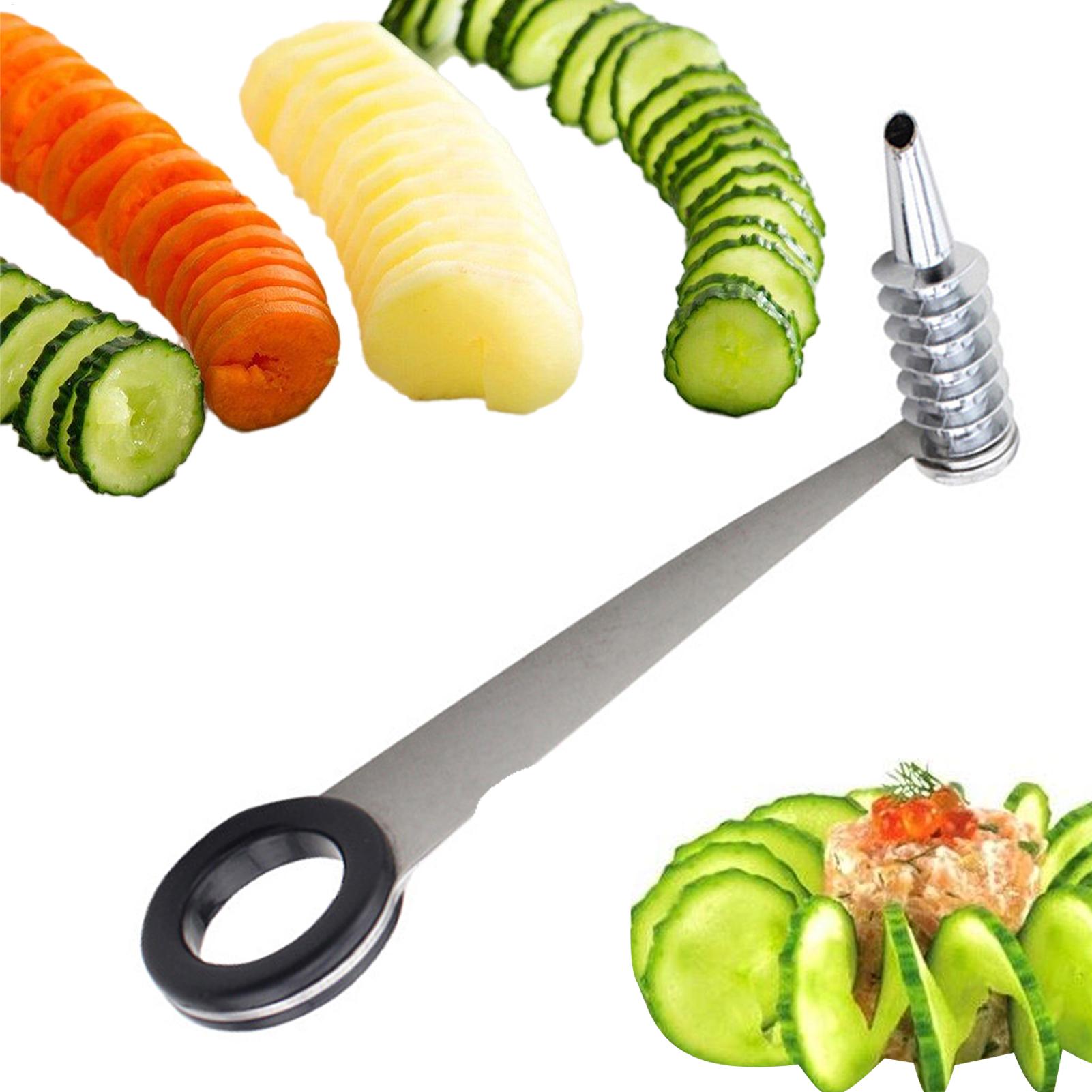 Kitchen Appliances Japan - Pisau Spiral Pengiris Mentimun Wortel Kentang