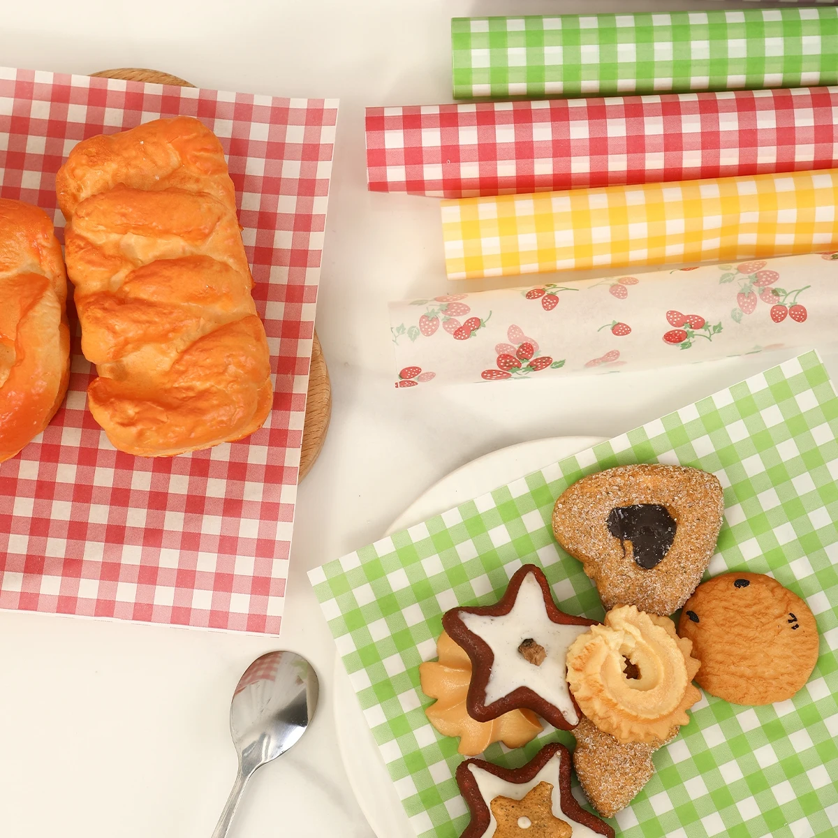 Kitchen Appliances Gift - 50 buah kertas pembungkus tahan minyak