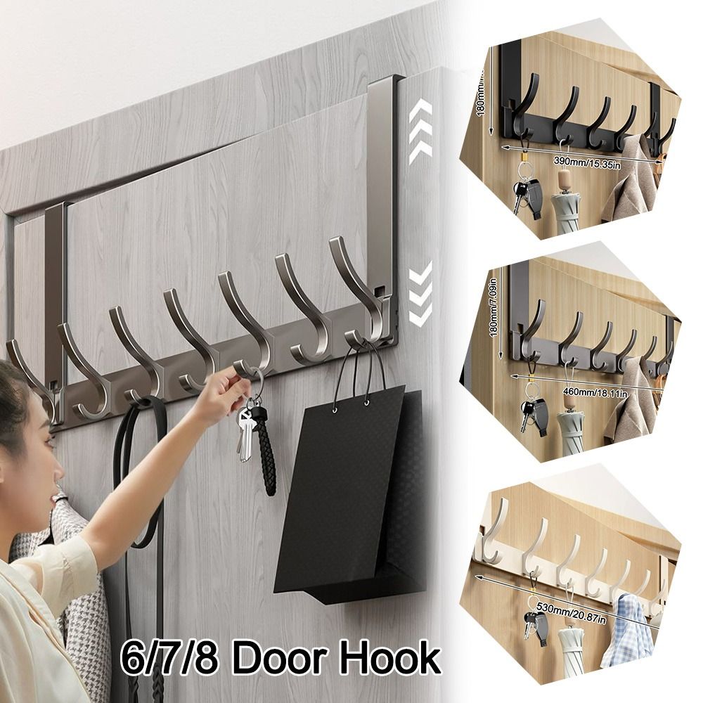 Kitchen Appliances Rack - Gantungan Pakaian Tanpa Paku 6/7/8 Lubang,
