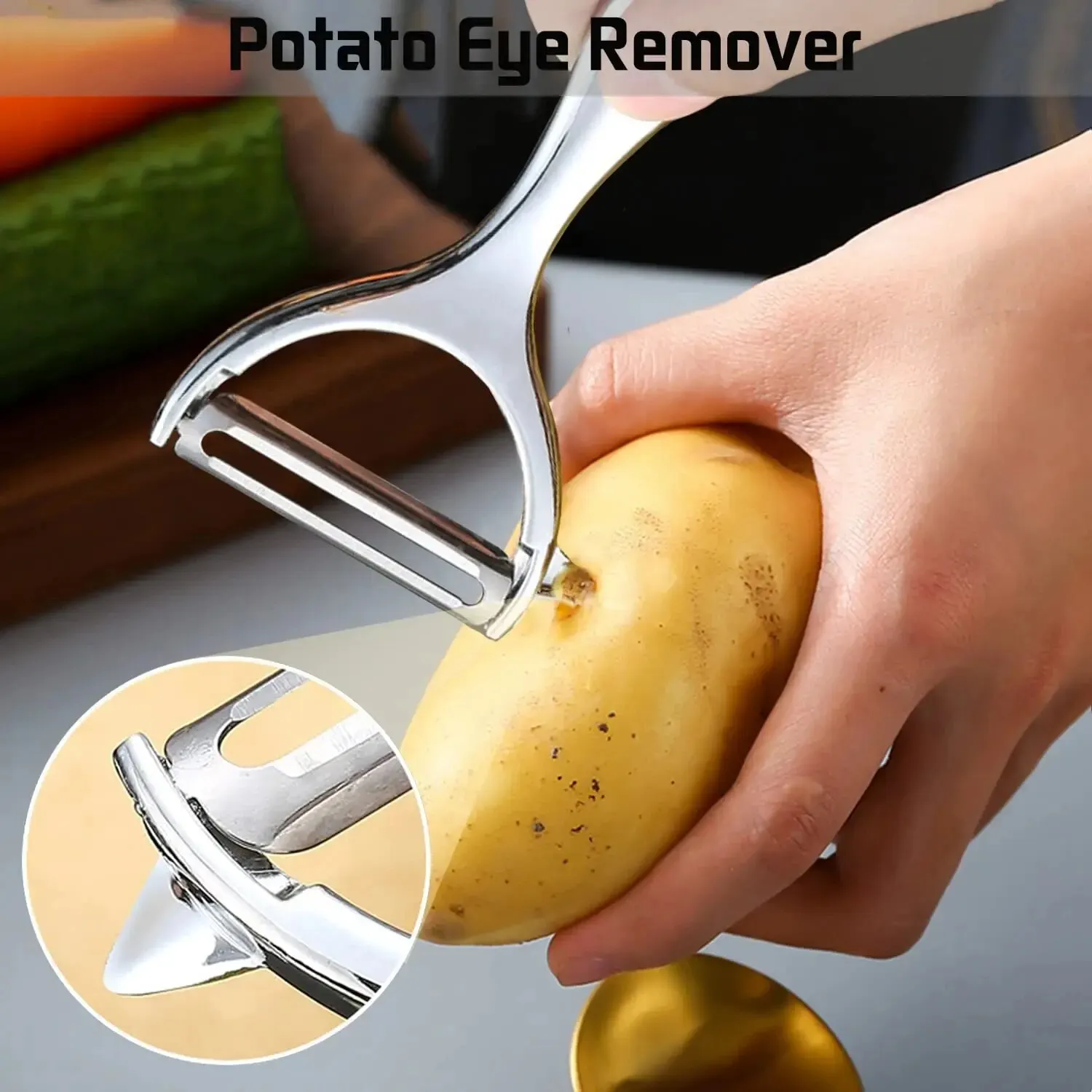 1 Buah Pengupas Sayuran Baja T - Kitchen Appliances Japan ulasan dan harga
