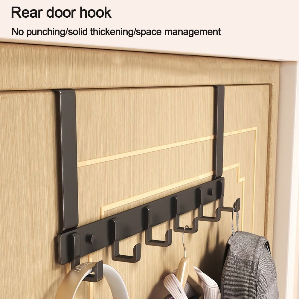 Gantungan di atas pintu 6 kait - Kitchen Appliances Rack ulasan dan harga