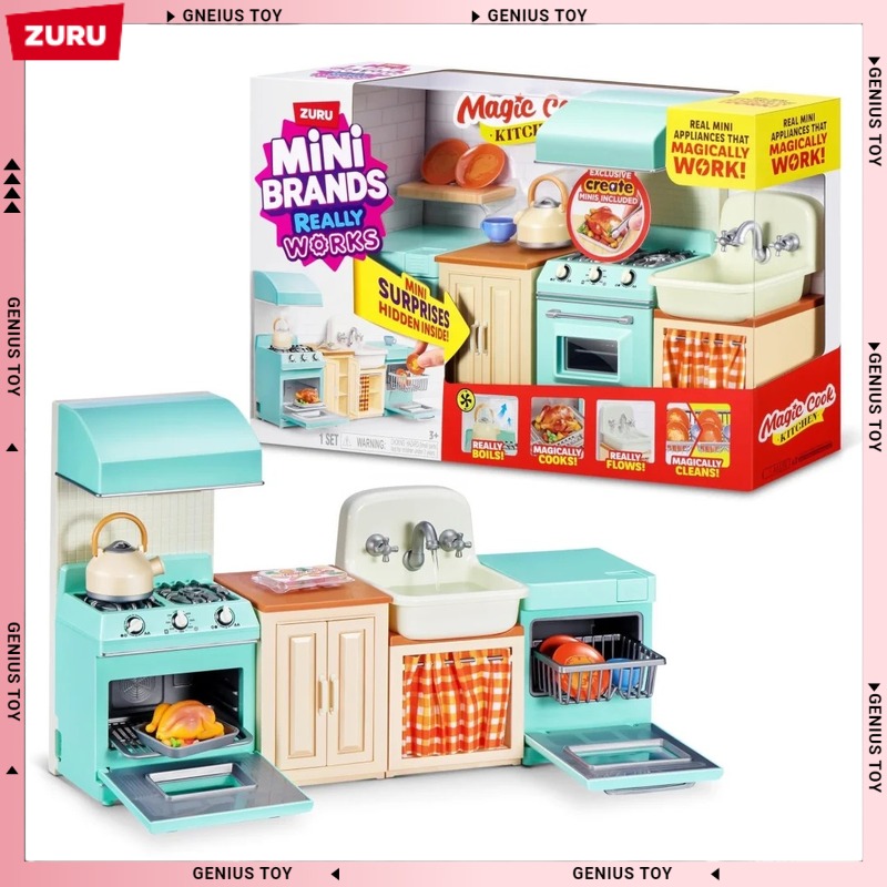 Zuru Mini Brands Magic Cook Ki - Kitchen Appliances Gift ulasan dan harga