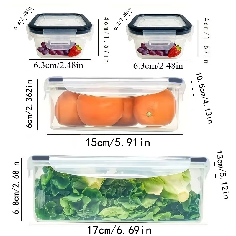 Set 8 Buah Termasuk 4 Wadah da - Kitchen Appliances Organizer ulasan dan harga