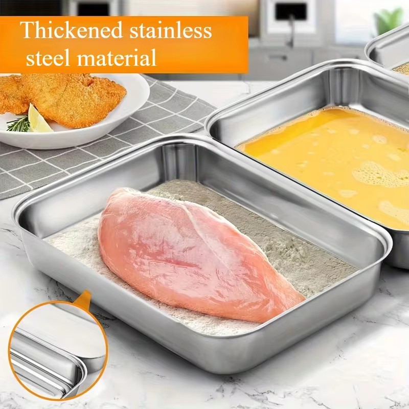 Set 3 Wadah Penyimpanan Makana - Kitchen Appliances Organizer ulasan dan harga