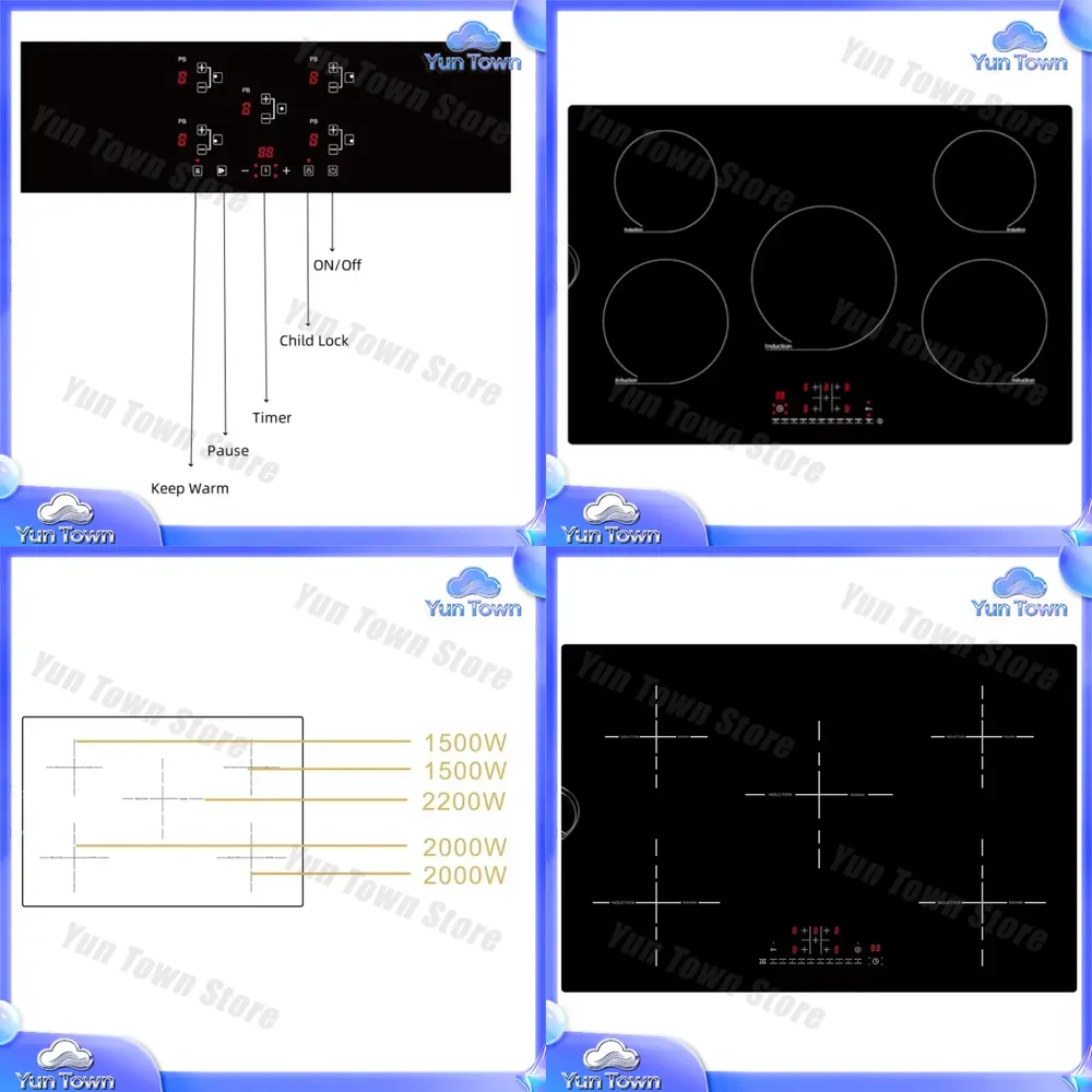 Kompor Listrik 5 Tungku untuk  - Kitchen Appliances Price ulasan dan harga