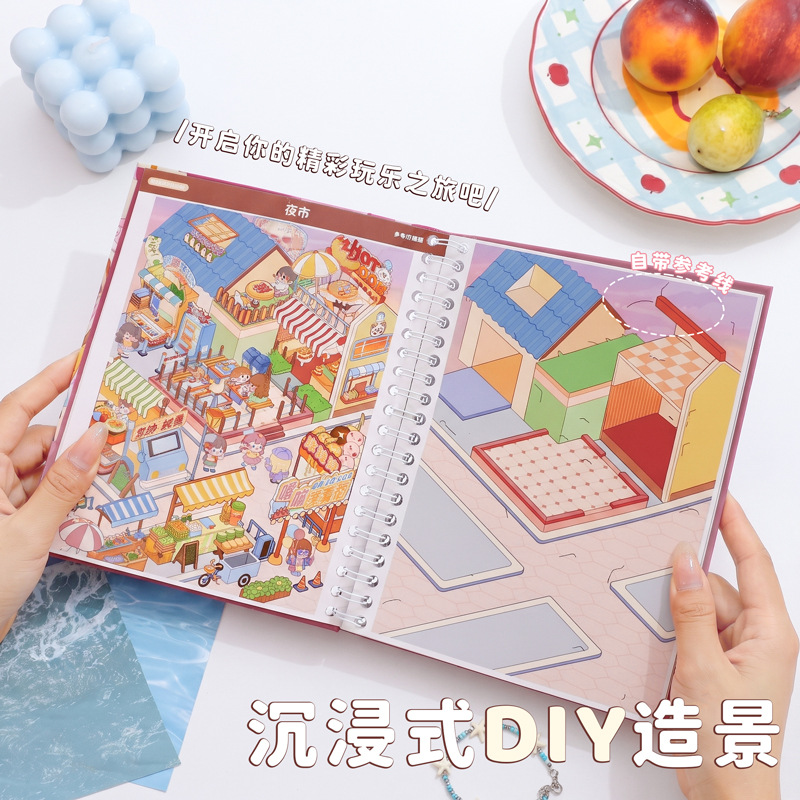 Buku Stiker Pemandangan Koki K - Kitchen Appliances Gift ulasan dan harga