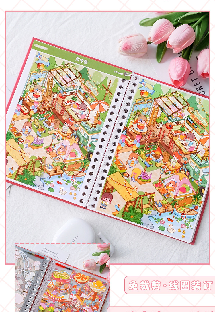 Buku Stiker Pemandangan Koki K - Kitchen Appliances Gift ulasan dan harga