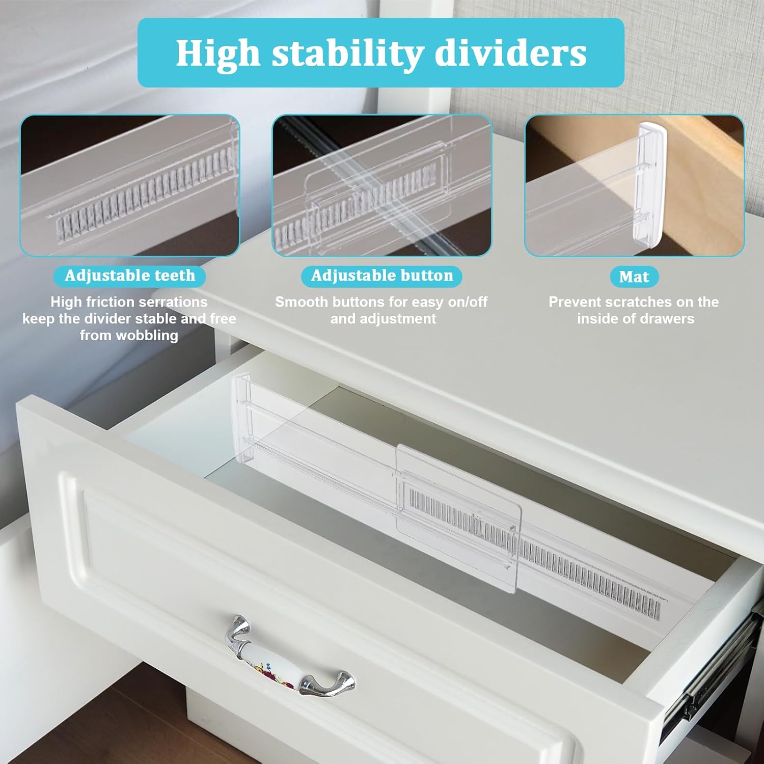 Pembagi Laci Ekspansiabel 4/6/ - Kitchen Appliances Organizer ulasan dan harga