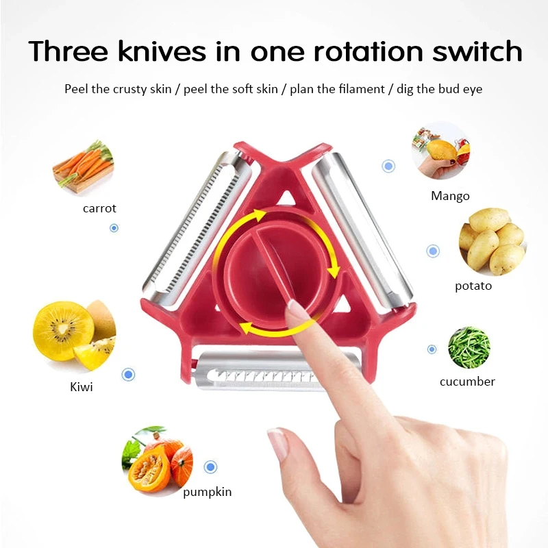 1/3 Buah Set Pengupas Trio Aja - Kitchen Appliances Japan ulasan dan harga